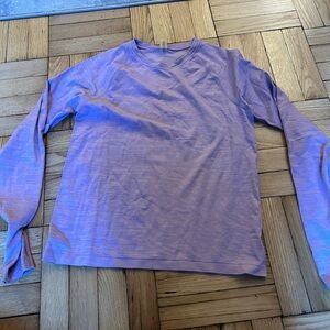 Outdoor Voices Light Purple Activewear Top